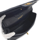 Vintage Navy Medium Classic Flap