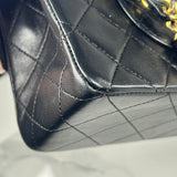 Black Vintage Medium Classic Flap
