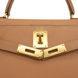 Vintage Kelly 28 Sellier - Naturel Courchevel (Circle X, 1994)