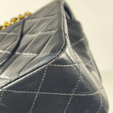 Black Vintage Medium Classic Flap
