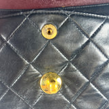Black Small Classic Flap