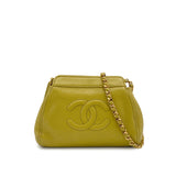 Mini Crossbody - Yellow Caviar