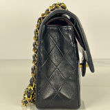 Black Vintage Medium Classic Flap
