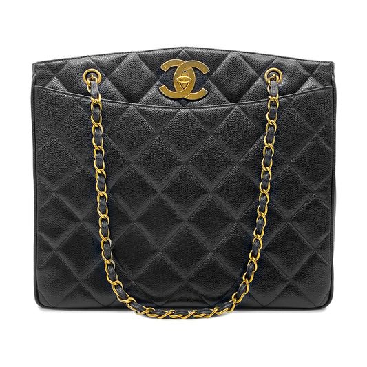 Vintage Deca Caviar Shoulder Tote