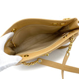 Vintage Beige Caviar Tote