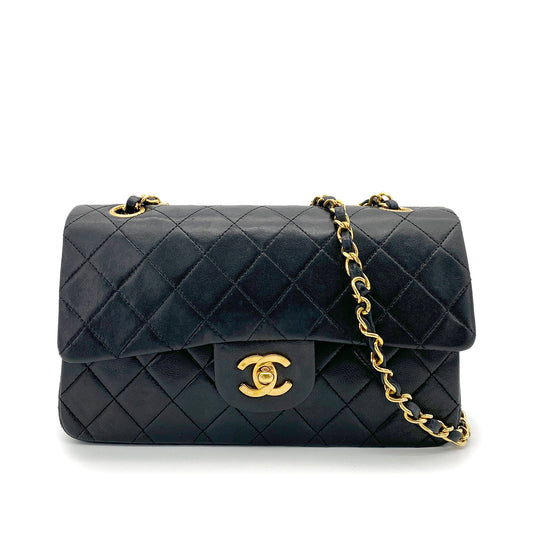 Vintage Small Classic Flap - Black Lambskin