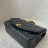 Black Vintage Small Diana Flap (Available at Ladybird)