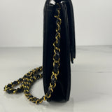 Vintage Classic Shoulder Bag with Pushlock