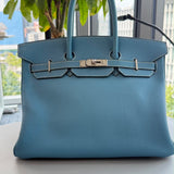 B35 Blue Jean togo - PHW (Square C stamp)