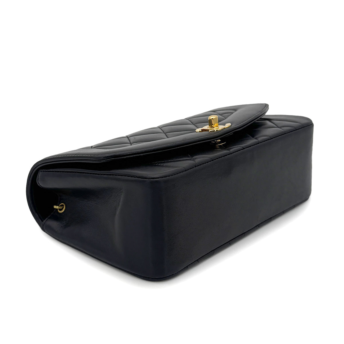 Black Vintage Small Diana Flap (Available at Ladybird)