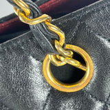 Chanel Black Lambskin Shoulder Bag