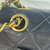 Black Small Classic Flap