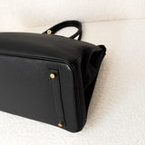 B35 - black togo (A stamp)