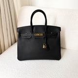 B35 - black togo (A stamp)