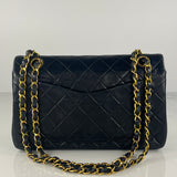 Black Small Classic Flap
