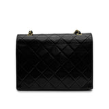 Vintage Deca Square - Black Lambskin