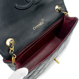 Vintage Half Moon - Black Lambskin