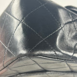 Black Small Classic Flap