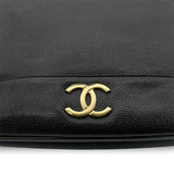 Vintage Triple Coco Tote -  Black Caviar