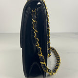 Vintage Classic Shoulder Bag with Pushlock