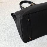 Birkin 35 - Black Togo (T stamp)