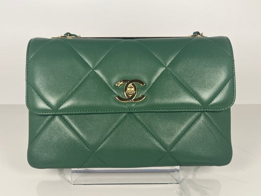 Green Trendy Flap