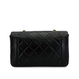 Vintage Small Diana - Black Lambskin