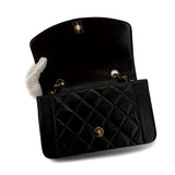 Vintage Small Diana - Black Lambskin