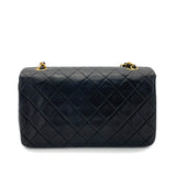 Vintage Full Flap - Black Lambskin