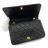 Vintage Full Flap - Black Lambskin