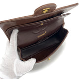 Vintage Small Classic Flap - Brown Lambskin