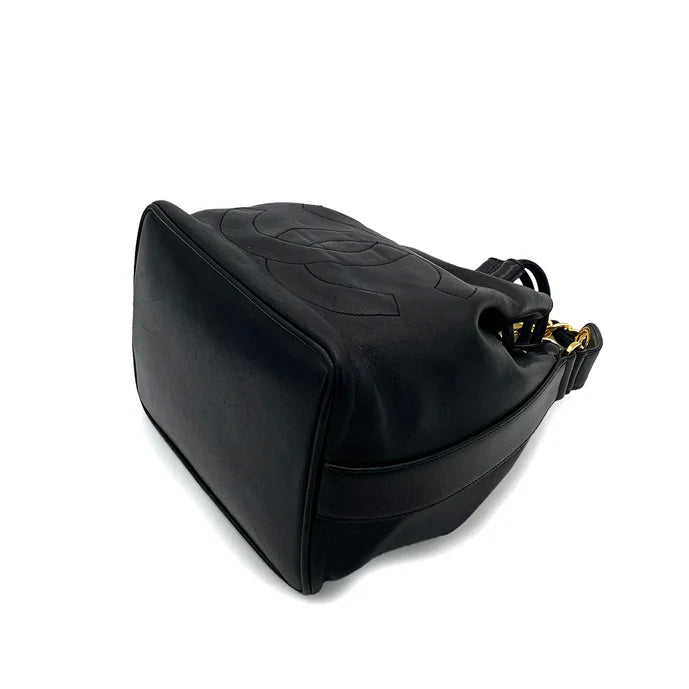 Vintage Drawstring Comfort Chain - Black Lambskin