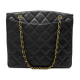 Vintage Deca Caviar Shoulder Tote