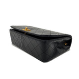Vintage Full Flap - Black Lambskin