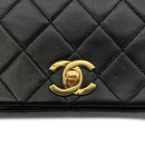 Vintage Full Flap - Black Lambskin