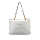 White Vintage Tote