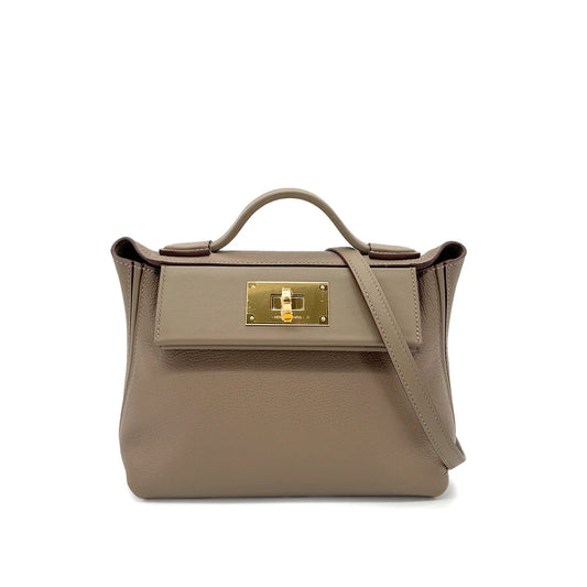 Hermes 24/24 21 - Etoupe Evercolor/Swift