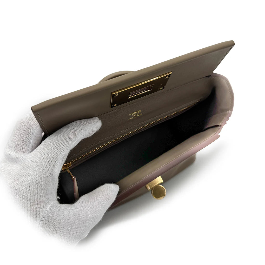 Hermes 24/24 21 - Etoupe Evercolor/Swift