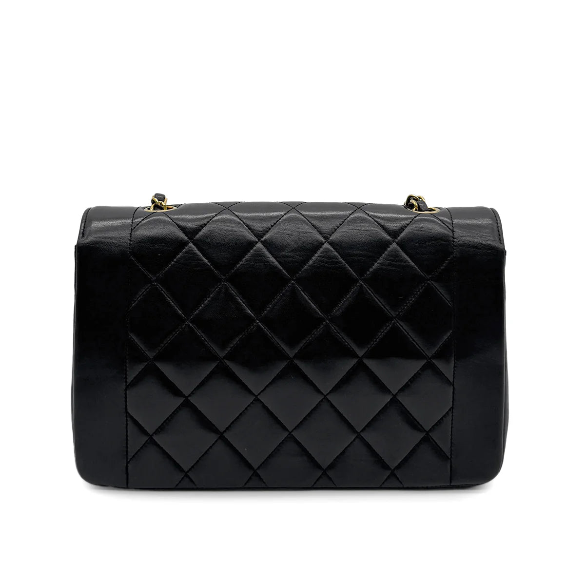 Vintage Medium Diana - Black Lambskin