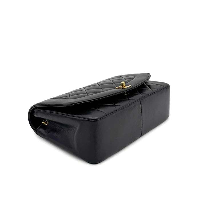 Vintage Medium Diana - Black Lambskin