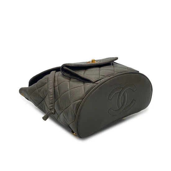 Vintage Duma Backpack - Khaki Lambskin (Available at Luxe Levels)