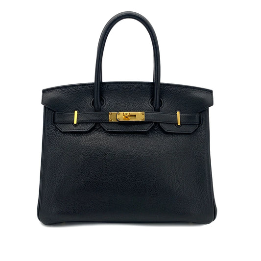 Hermes Birkin 30 - Black Taurillon Clemence