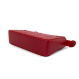 Vintage Full Zip Hand Bag - Red Lambskin