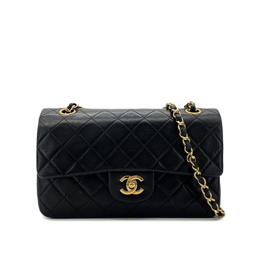 Vintage Small Classic Flap - Black Lambskin