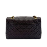 Vintage Brown Single Flap