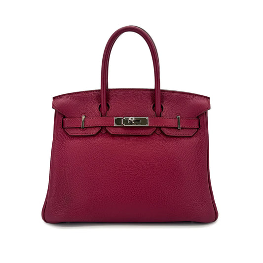 Hermes Birkin 30 - Rubis Taurillon Clemence