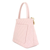 Vintage Medallion Tote - Pink Lambskin