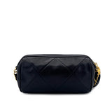 Vintage Mini Barrel - Navy Blue Lambskin