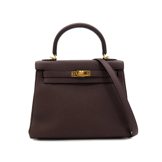 Hermes Kelly 25 - Rouge Sellier Togo