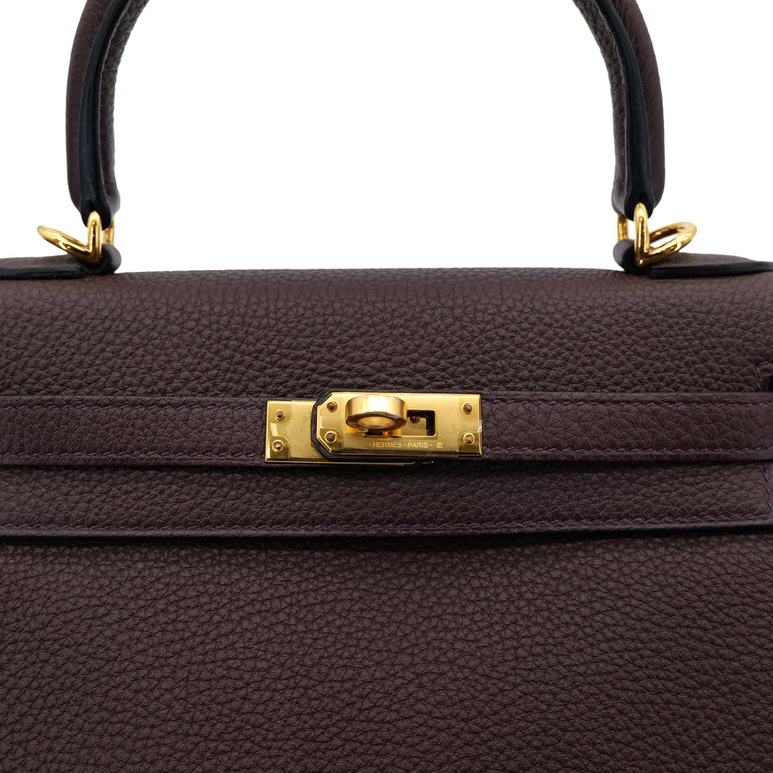 Hermes Kelly 25 - Rouge Sellier Togo